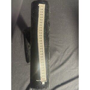 .925 Italy Silver 7.5” Basket Weaver 1/2”Bracelet